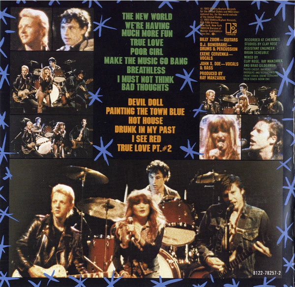 X - More Fun In The New World (CD, Album, RE, RM) - Image 2