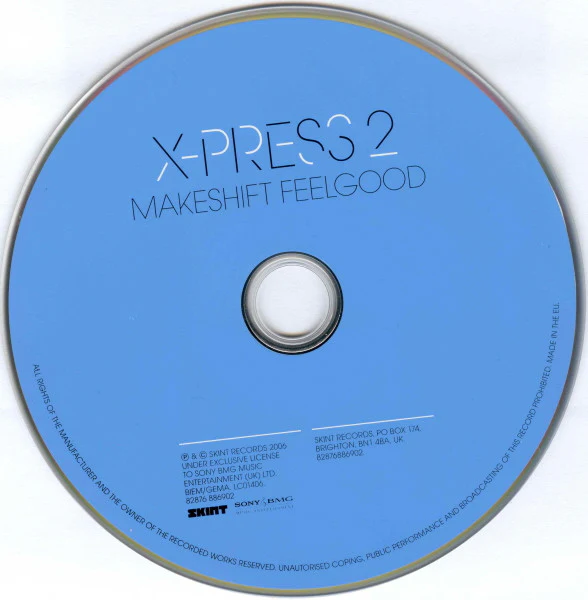 X-Press 2 - Makeshift Feelgood (CD, Album) - Image 4