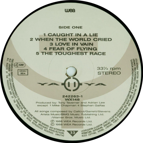 Ya Ya  - Ya Ya II (LP, Album) - Image 3