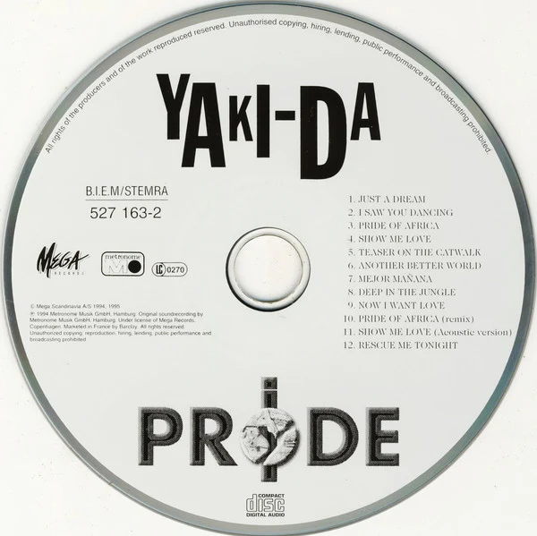 Yaki-Da - Pride (CD, Album) - Image 3