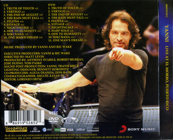Yanni - Live At El Morro, Puerto Rico (CD, Album, Dig + DVD-V) - Image 2
