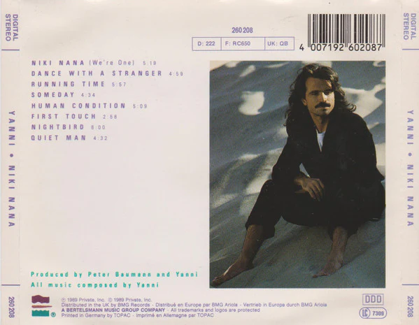 Yanni - Niki Nana (CD, Album) - Image 2