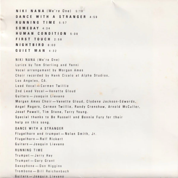 Yanni - Niki Nana (CD, Album) - Image 3