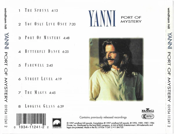 Yanni - Port Of Mystery (CD, Comp) - Image 3