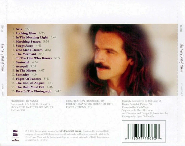 Yanni - The Very Best Of Yanni (CD, Comp, RM) - Image 3