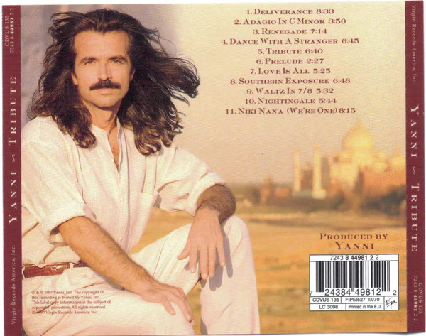Yanni - Tribute (CD, Album) - Image 2