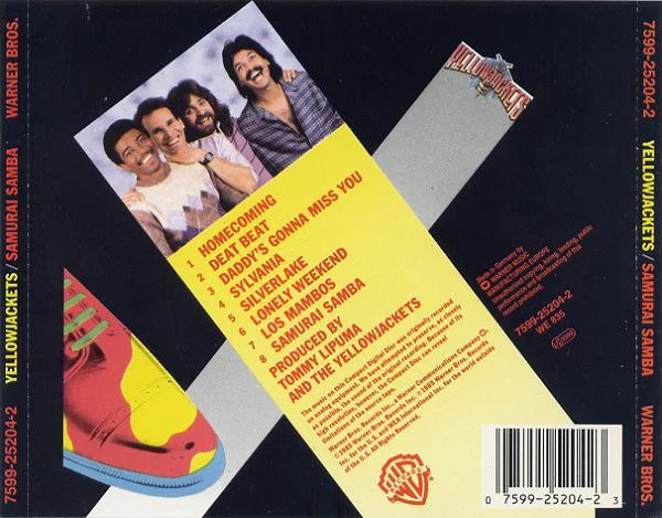 Yellowjackets - Samurai Samba (CD, Album) - Image 2