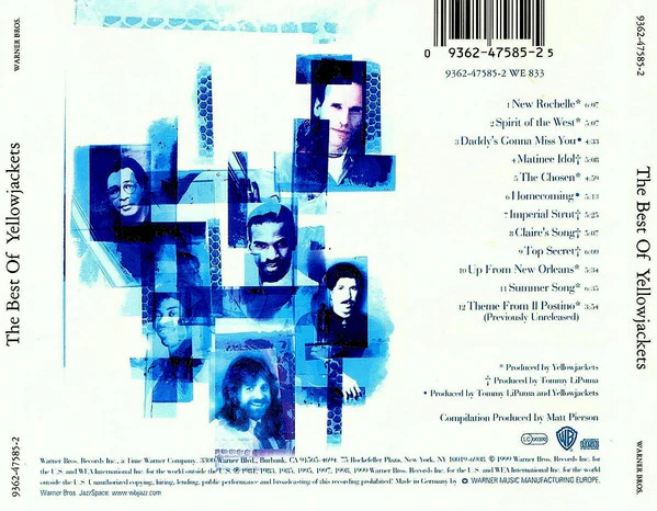 Yellowjackets - The Best Of Yellowjackets (CD, Comp) - Image 2
