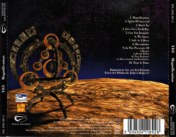 Yes - Magnification (HDCD, Album) - Image 2