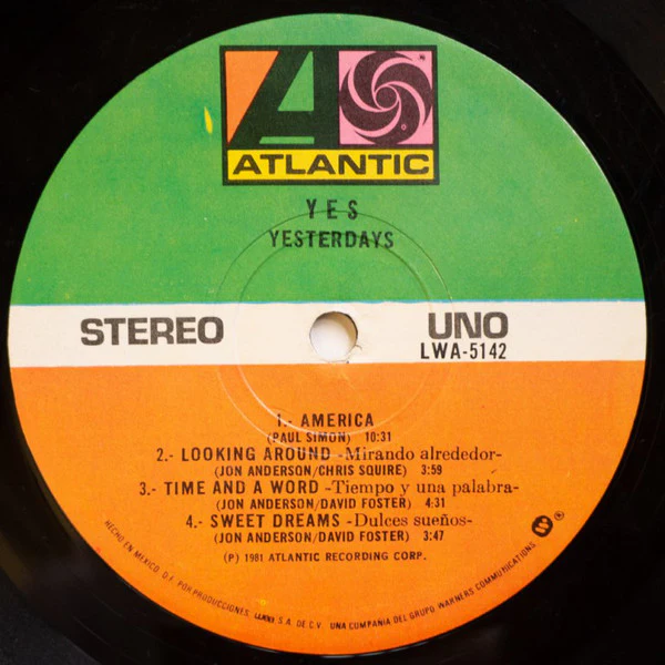 Yes - Yesterdays (LP, Comp, RE) - Image 3