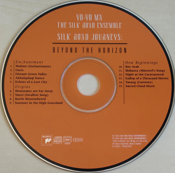 Yo-Yo Ma, The Silk Road Ensemble - Silk Road Journeys: Beyond The Horizon (CD) - Image 3