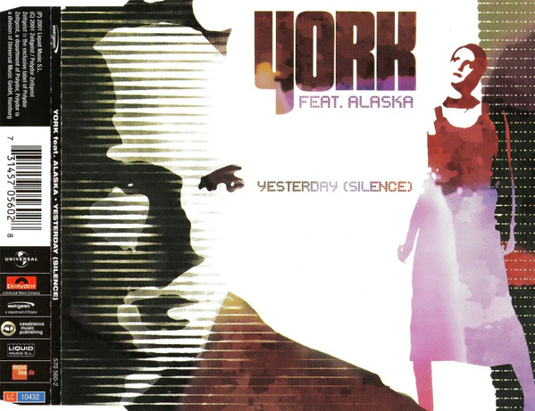 York Featuring Alaska - Yesterday (Silence) (CD, Maxi) - Image 3