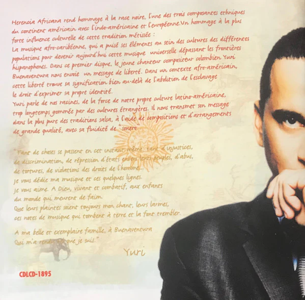 Yuri Buenaventura - Herencia Africana (CD, Album, RE) - Image 2
