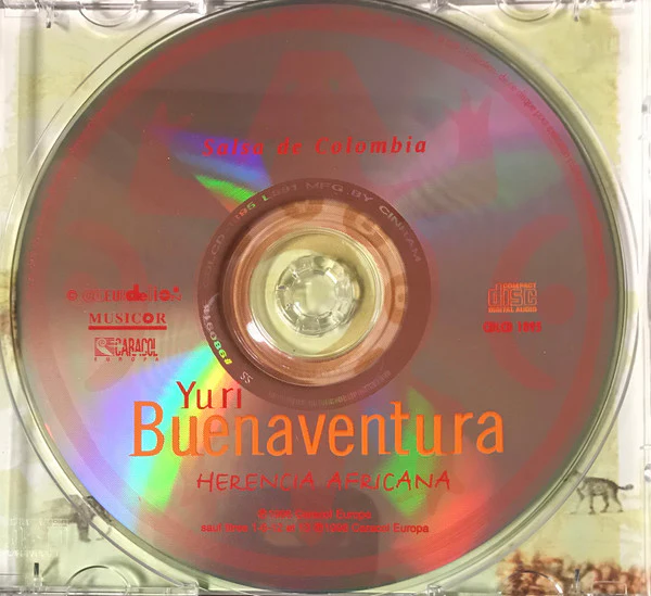 Yuri Buenaventura - Herencia Africana (CD, Album, RE) - Image 4