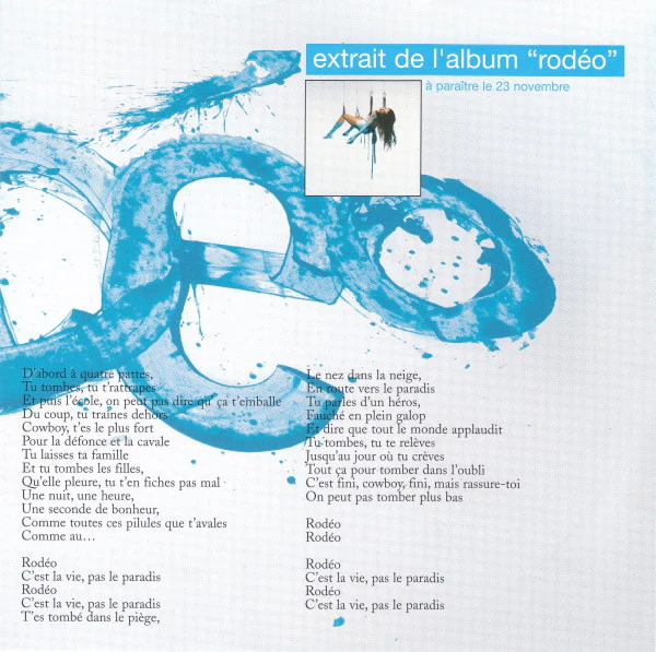Zazie - Rodéo (CD, Single, Promo) - Image 4