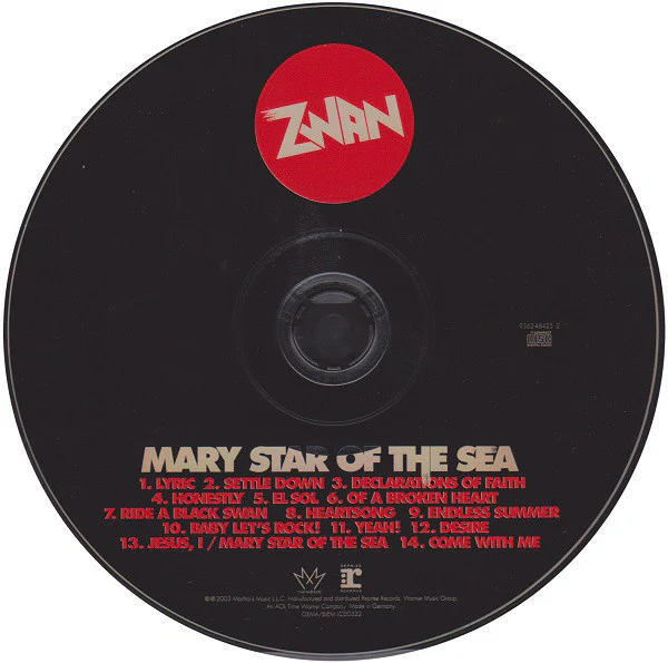 Zwan - Mary Star Of The Sea (CD, Album + DVD-V, Bon) - Image 4