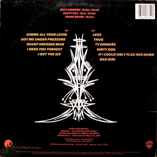 ZZ Top - Eliminator (LP, Album, Jac) - Image 2