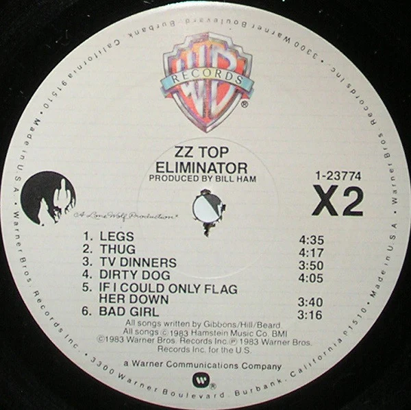 ZZ Top - Eliminator (LP, Album, Jac) - Image 4